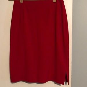 Liz Claiborne collection size 10 red skirt